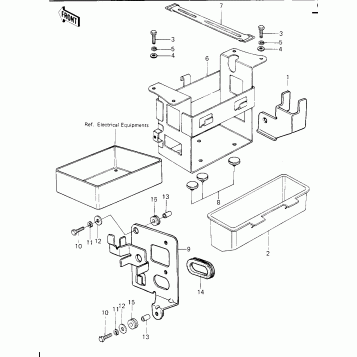 BATTERY CASE/TOOL CASE