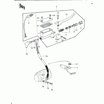 FRONT MASTER CYLINDER