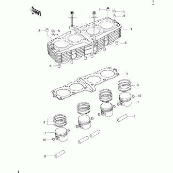 CYLINDER/PISTONS