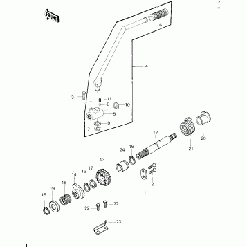 KICKSTARTER MECHANISM