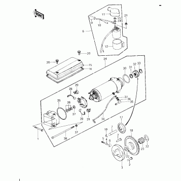 STARTER MOTOR/STARTER CLUTCH