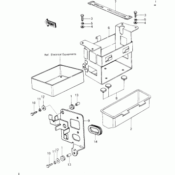 BATTERY CASE/TOOL CASE