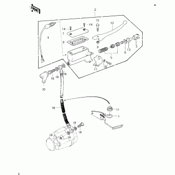 FRONT MASTER CYLINDER