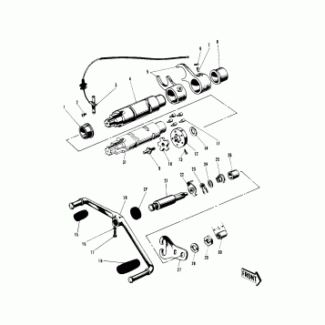 GEAR CHANGE MECHANISM