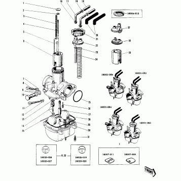 CARBURETORS (W2SS/W2TT)