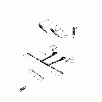 SWING ARM/SHOCK ABSORBERS