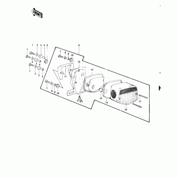 TAILLIGHT (KZ750-B1/B2/B3)