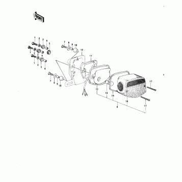 TAILLIGHT (KZ750-B4)