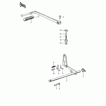 GEAR CHANGE MECHANISM