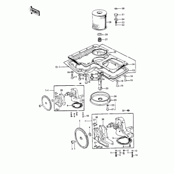 OIL PUMP/OIL FILTER/OIL PAN