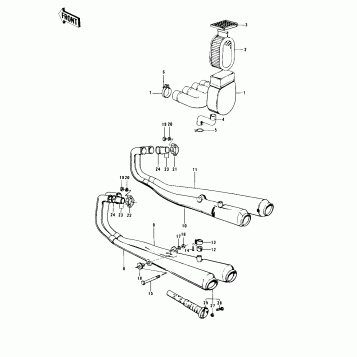 AIR CLEANER/MUFFLERS