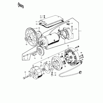 GENERATOR/STARTER MOTOR