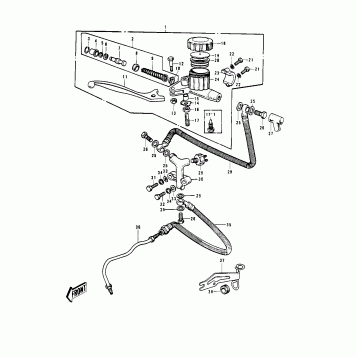 FRONT MASTER CYLINDER