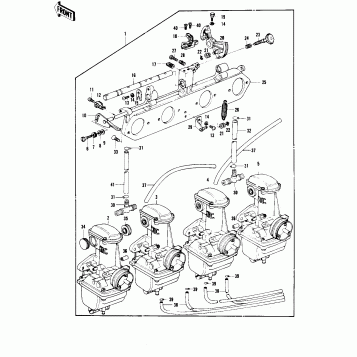 CARBURETOR ASSY (KZ1000-B1)