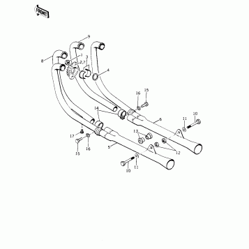 MUFFLERS ('77-'78 B1/B2)