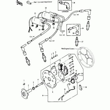 IGNITION ('77-'78 B1/B2)