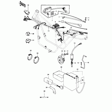 CHASSIS ELECTRICAL EQUIPMENT ('77-'78 B1