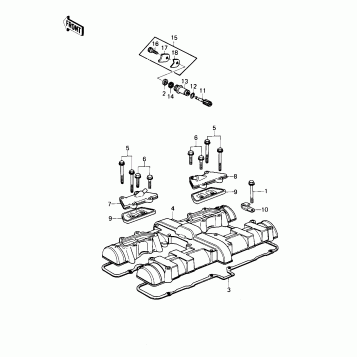 CYLINDER HEAD COVER ('79-'80 B3/B4)