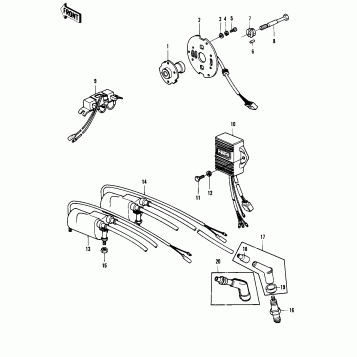 IGNITION (KZ1000-B4)