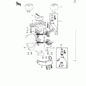 METERS/IGNITION SWITCH ('79-'80 B3/B4)