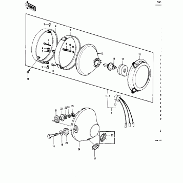HEADLIGHT (KZ1000-B4)