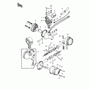 TURN SIGNALS ('79-'80 B3/B4)