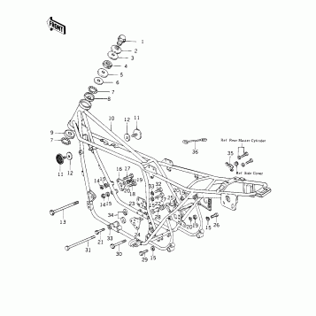 FRAME/FRAME FITTINGS ('78 C1/C1A)
