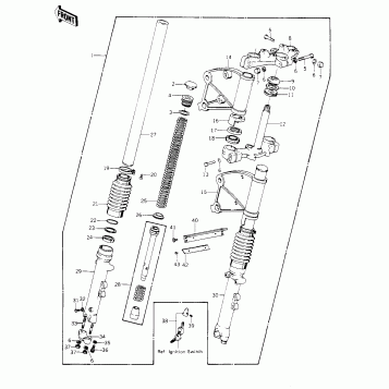 FRONT FORK ('78 C1/C1A)