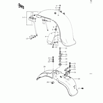 FENDERS ('78 C1/C1A)