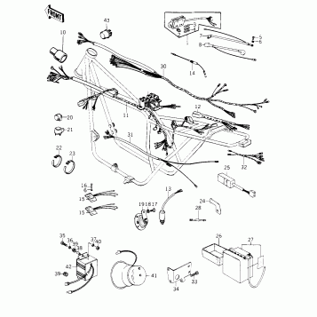 CHASSIS ELECTRICAL EQUIPMENT ('78 C1/C1A