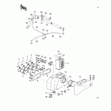 AIR CLEANER ('79-'81 C2/C3/C4)