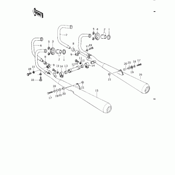 MUFFLERS ('79-'81 C2/C3/C4)