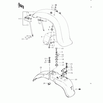 FENDERS ('79-'81 C2/C3/C4)