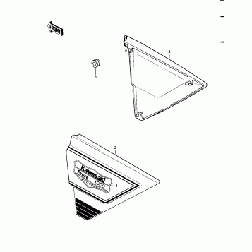 SIDE COVERS ('79-'81 C2/C3/C4)