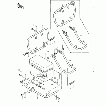 GUARDS/SADDLEBAGS ('79-'81 C2/C3/C4)