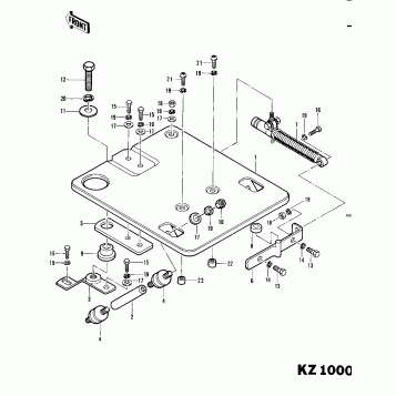 CARRIER (KZ1000-C3/C4)