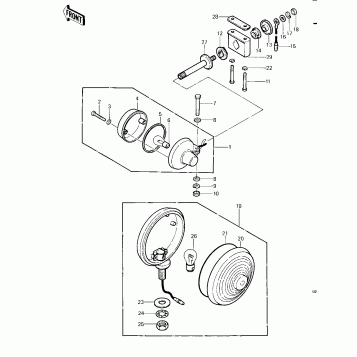 TURN SIGNALS ('79-'81 C2/C3/C4)