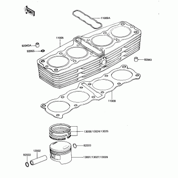CYLINDER/PISTONS