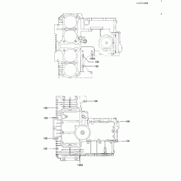 CRANKCASE BOLT & STUD PATTERN