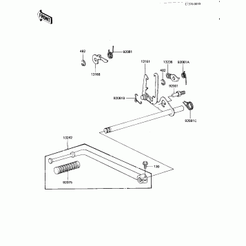 GEAR CHANGE MECHANISM