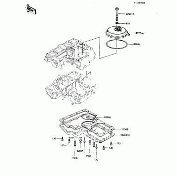 BREATHER COVER/OIL PAN