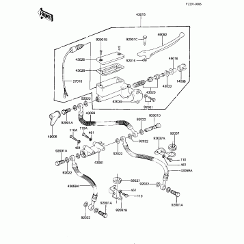 FRONT MASTER CYLINDER