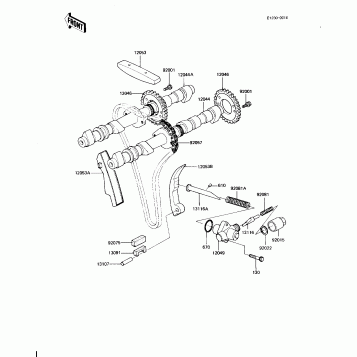 CAMSHAFTS/CHAIN/TENSIONER