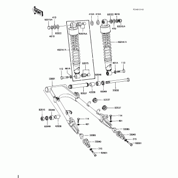 SWING ARM/SHOCK ABSORBERS
