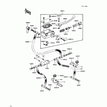 FRONT MASTER CYLINDER (KZ1000-J3) (CANAD