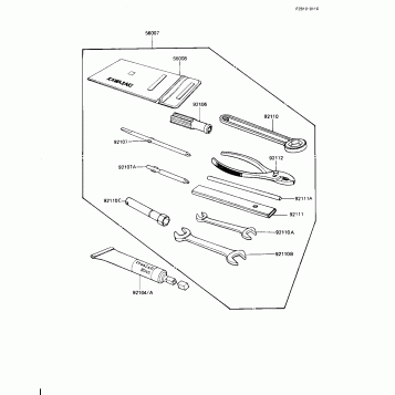 OWNER TOOLS (KZ1000-J3) (CANADA)
