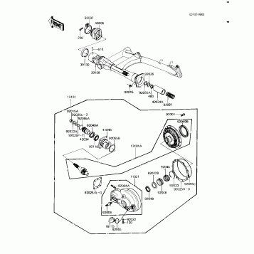 DRIVE SHAFT/FINAL GEARS