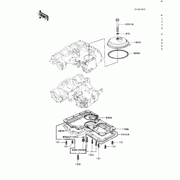 BREATHER COVER/OIL PAN