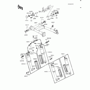 SWING ARM/SHOCK ABSORBERS