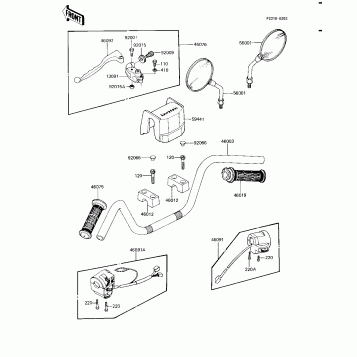 HANDLEBAR (KZ1100-A3)